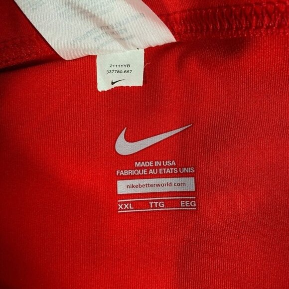 Nike Pro Elite Compression Shorts Made in USA Size 2XL Men Red 337780-657 - Picture 4 of 5